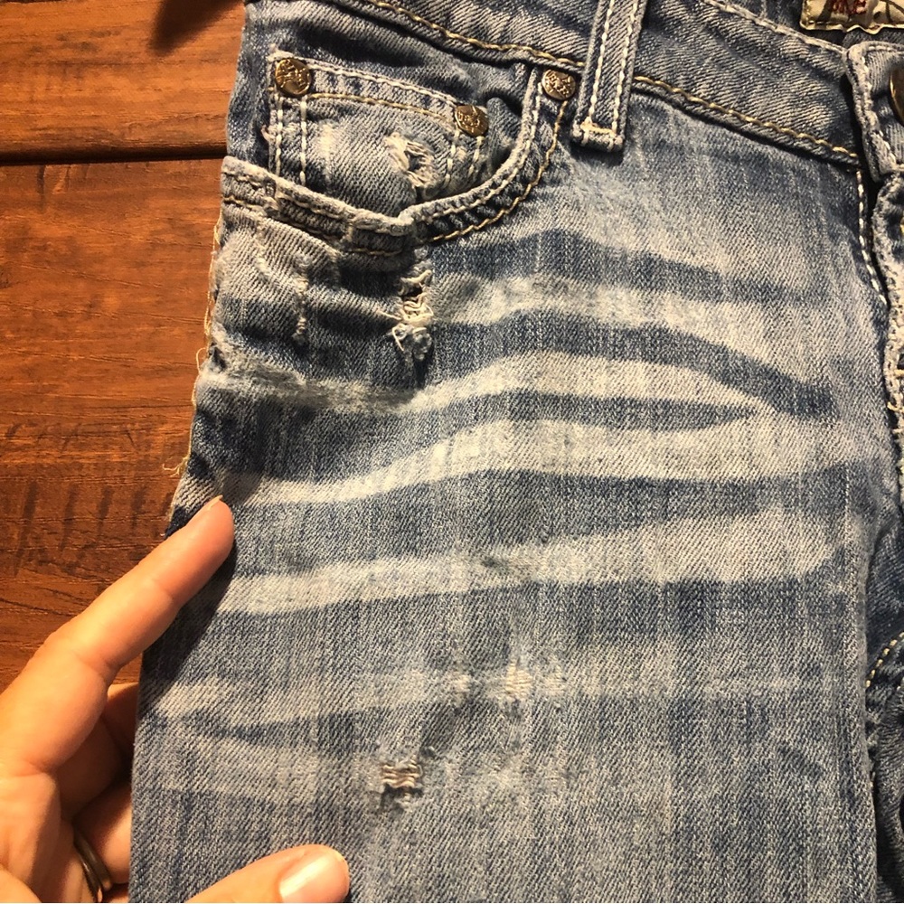 BKE women Stella jeans distressed 27 x 31.5 - Picture 5 of 16